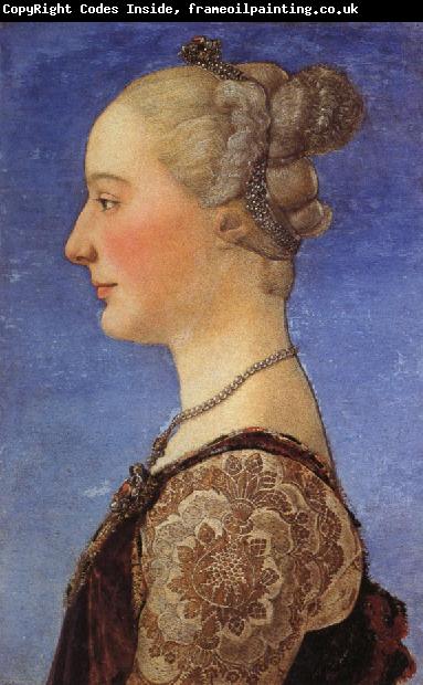Piero pollaiolo Portrait of a Woman
